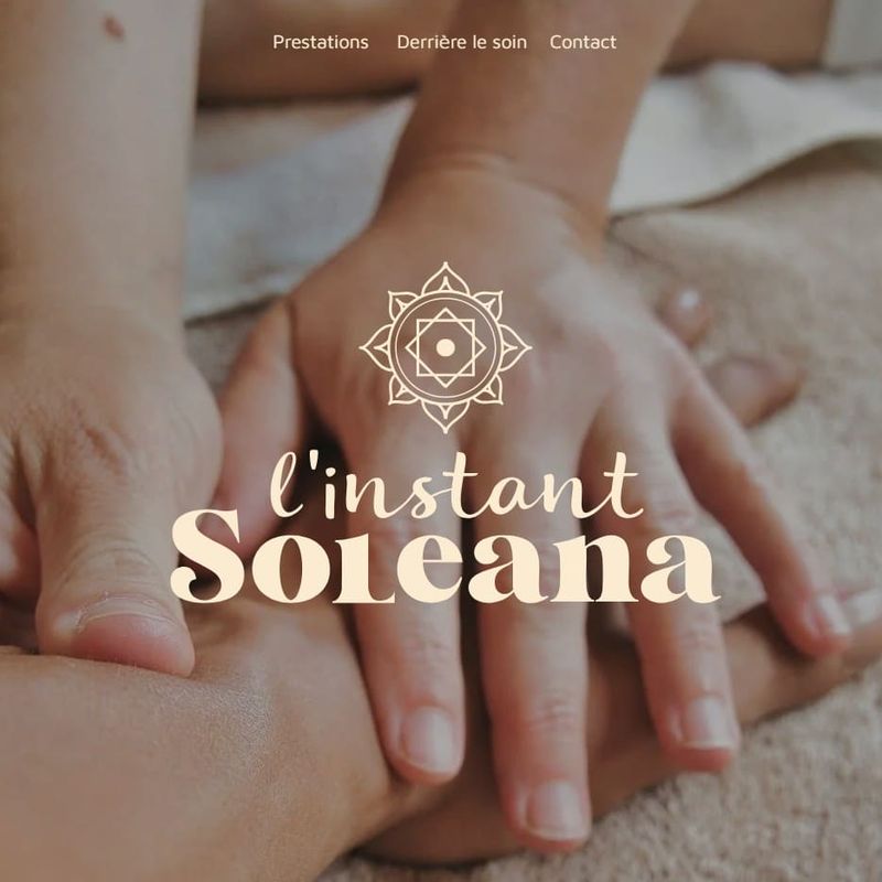 Présentation des soins et prestations de l'Instant Soleana.